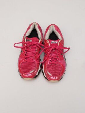 Asics Gel Nimbus 14 Pink/Black Running Shoes Women's (Size: 7)